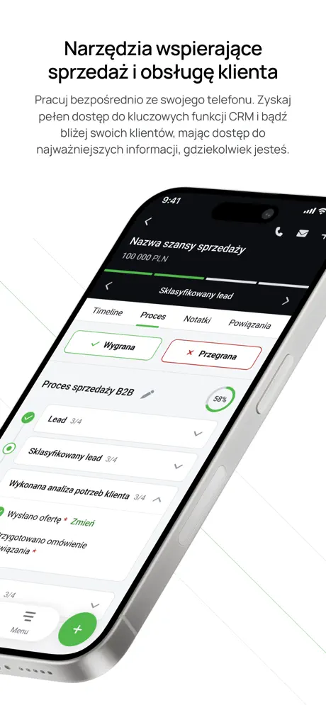 Berg System CRM screenshot 1